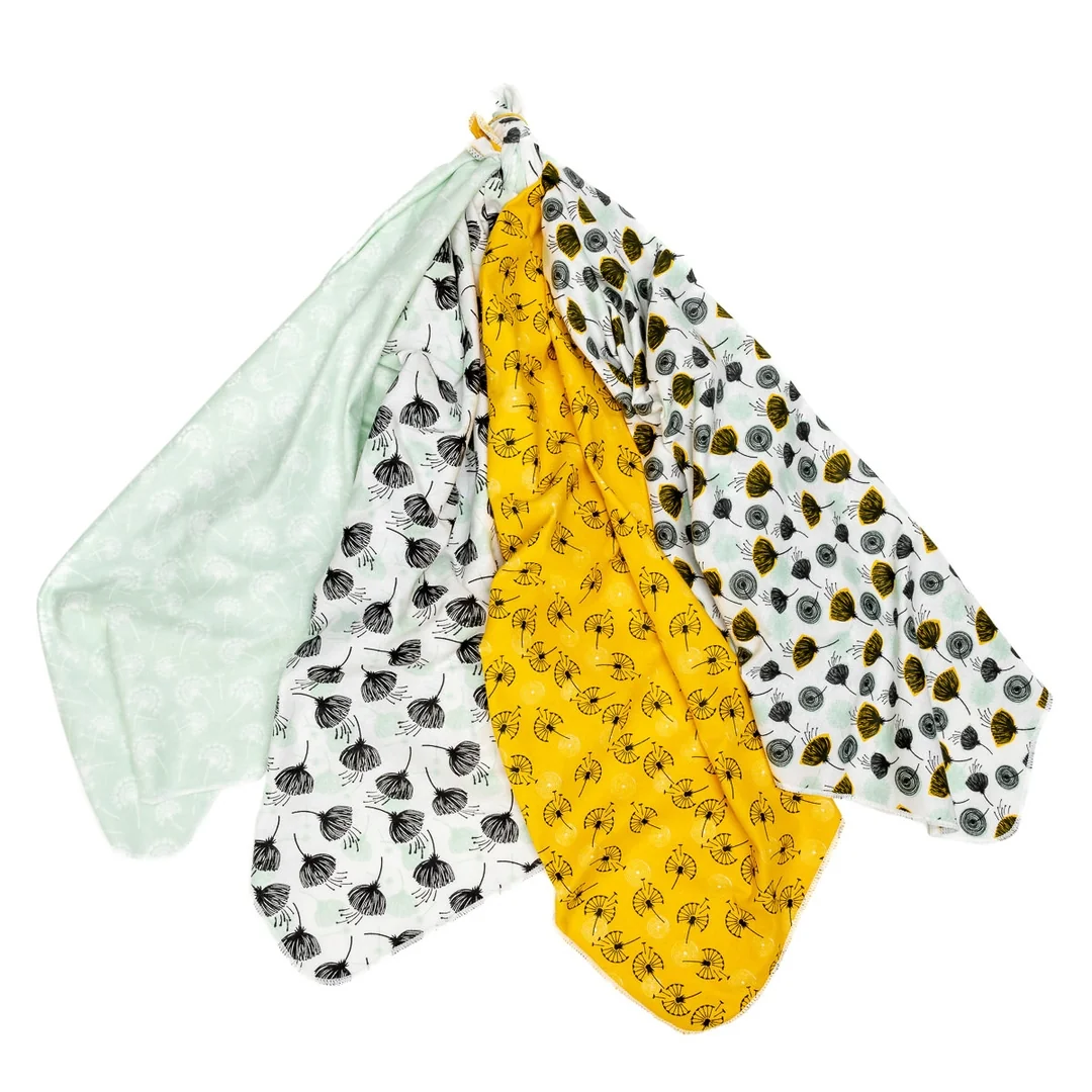 látkové plienky Dandelions