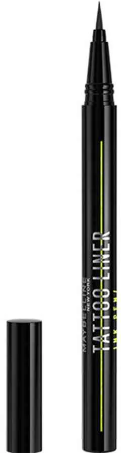 Maybelline New York Tattoo Liner Ink Pen Matte Black tekutá očná linka v pere 1×1 ml, tekutá očná linka