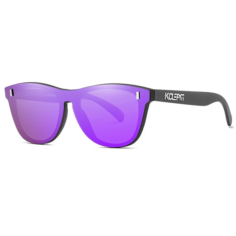 KDEAM Reston 4 slnečné okuliare, Black / Purple 