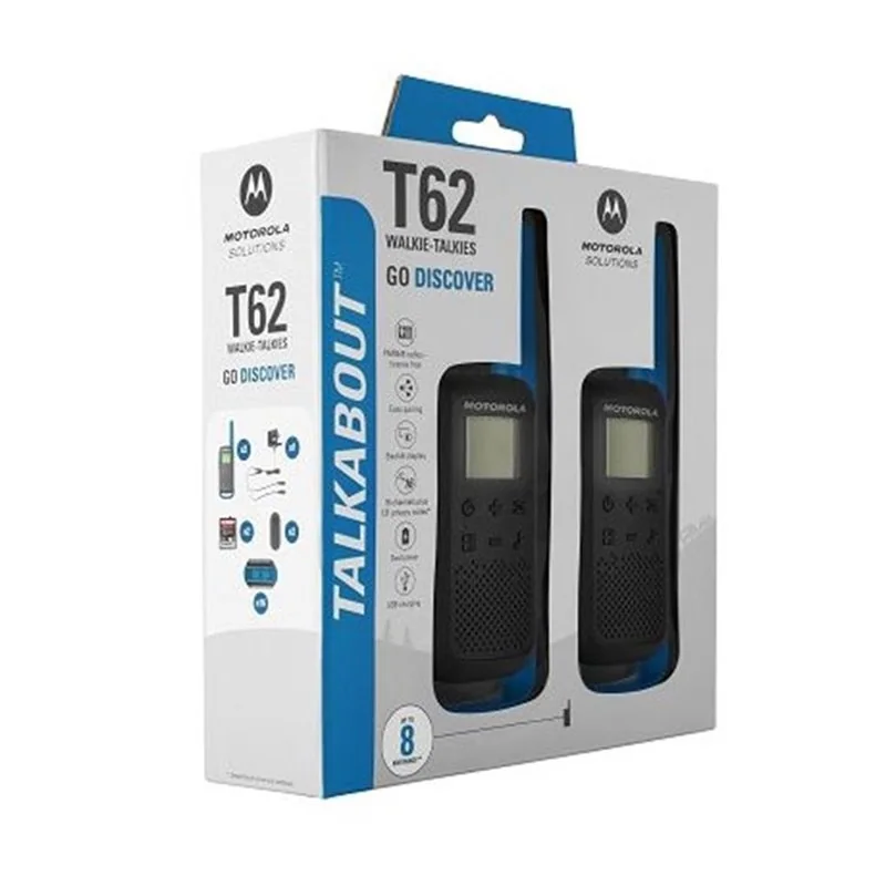 Vysielačky PMR MOTOROLA TLKR T62 modré 8km