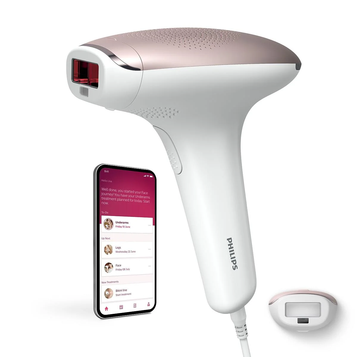 Philips Lumea IPL 7000 SC1994/00, použitie na telo 1 x 1 ks, IPL epilator