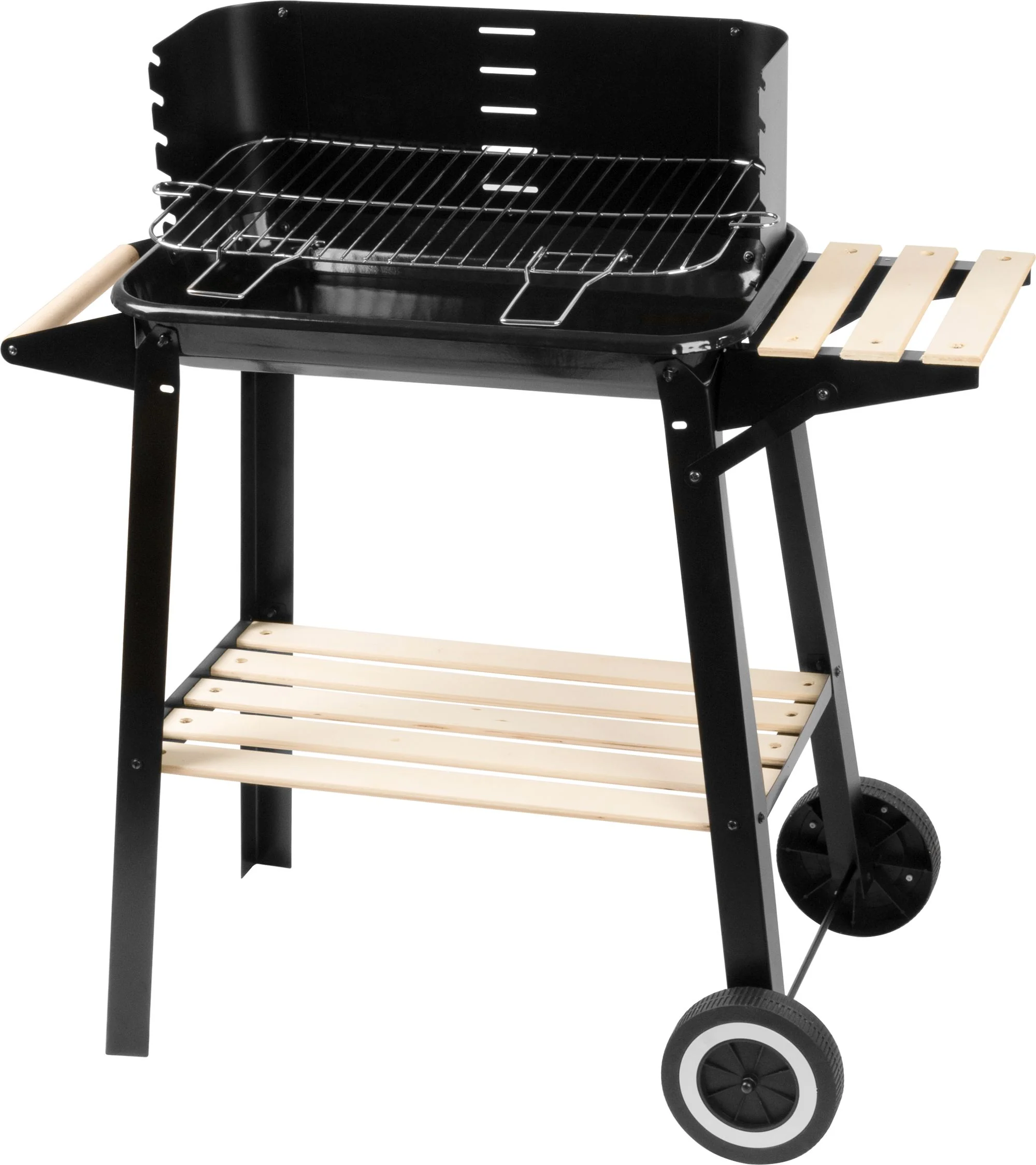 Strend Pro gril Granada, 1 ks BBQ, na drevené uhlie, 83,5x45x87 cm