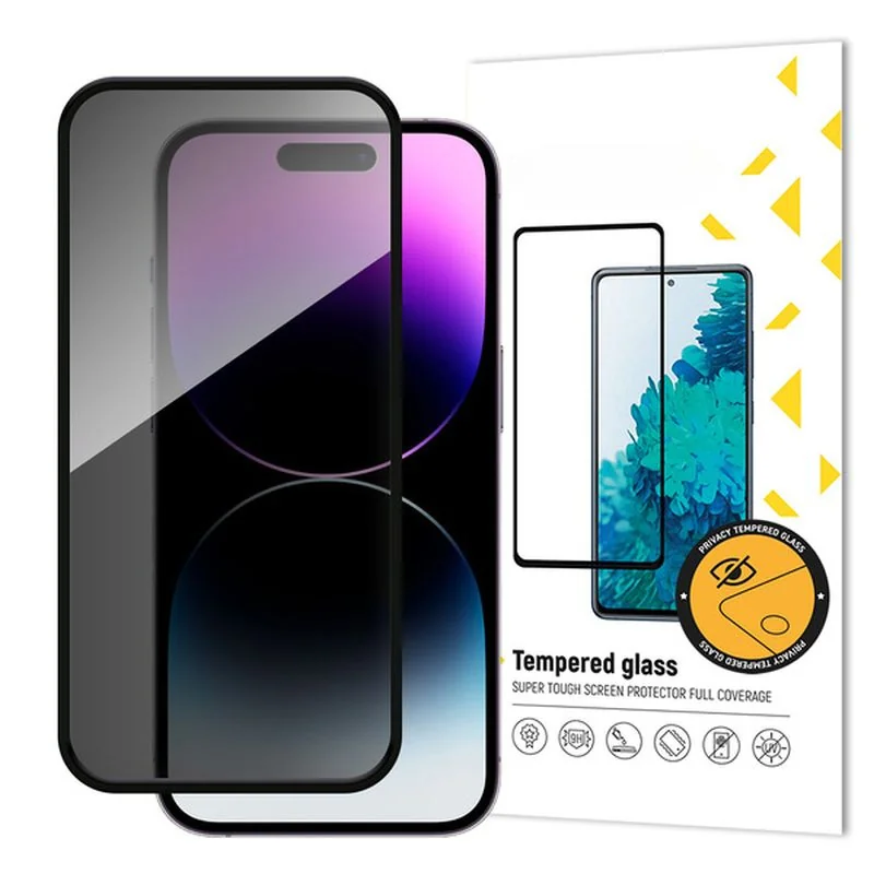 MG Privacy Glass ochranné sklo na iPhone 16 Pro Max, čierne 1 ks