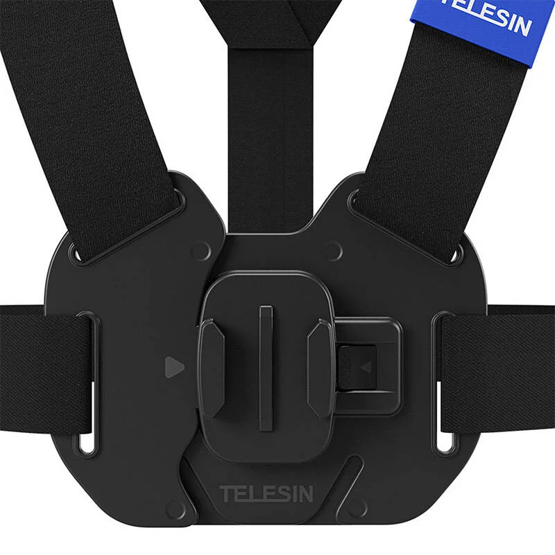 Telesin Chest popruh na hrudník pre športové kamery, čierny