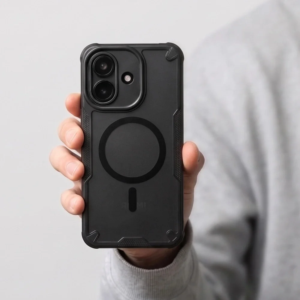 Tech-Protect Rugged Shield MagSafe kryt na Xiaomi Redmi Note 17 Pro 5G, čierny