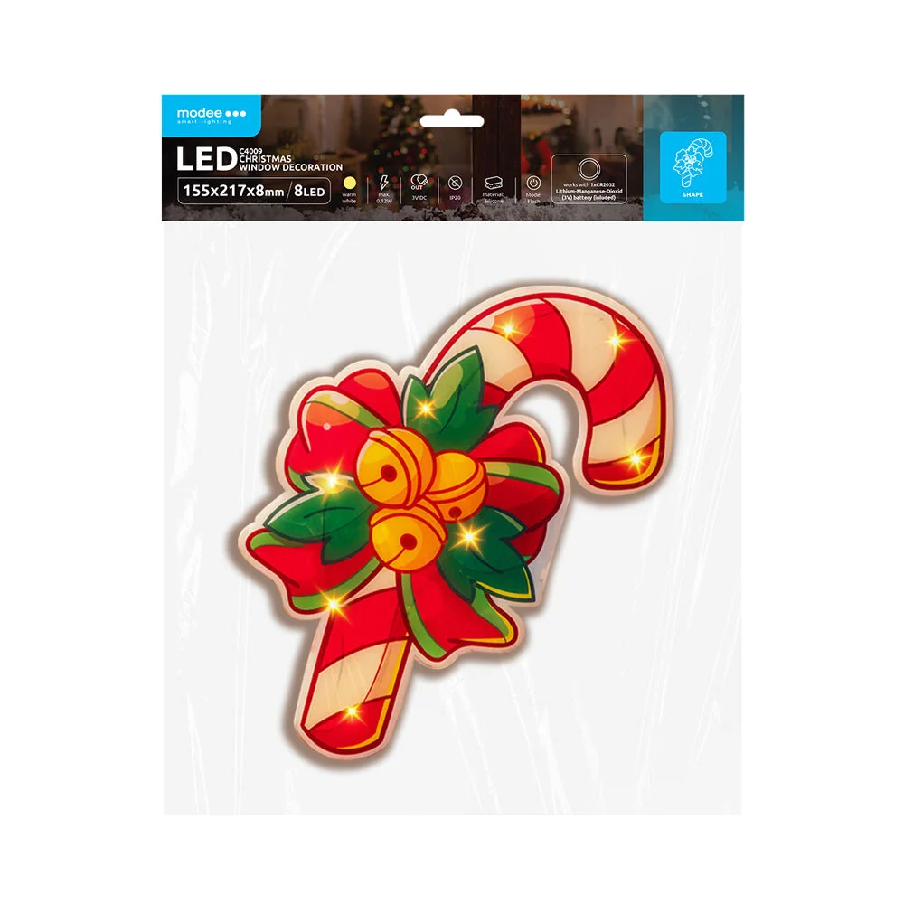 Modee Lighting LED dekorácia do okna C4009 lízatko