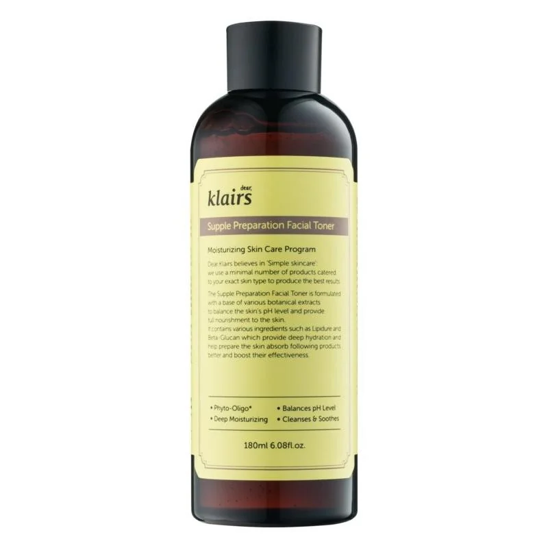 Dear Klairs - Supple Preparation toner - hydratačné tonikum 180 ml