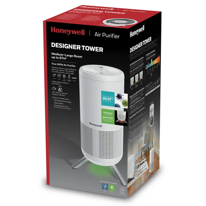 Honeywell HPA830WE4 čistička vzduchu s True HEPA filtrom