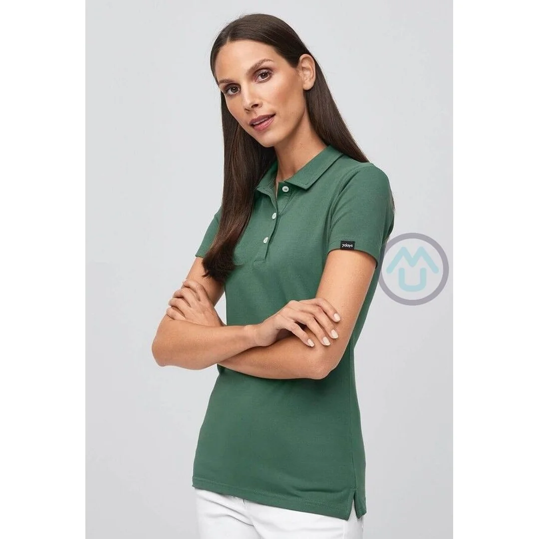 Dámske POLO tričko - olivové 2XL