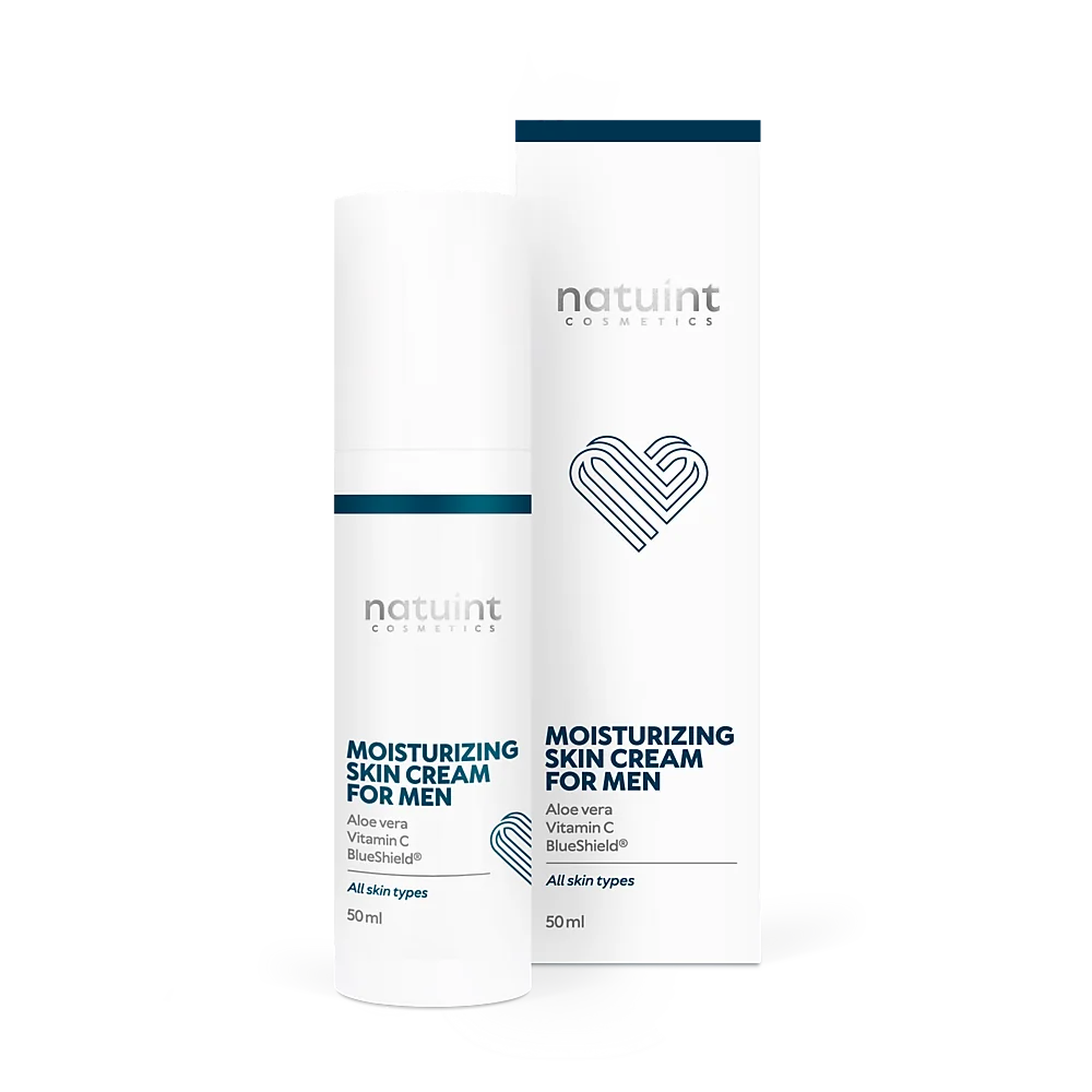 Natuint cosmetics - Hydratačný krém pre mužov Moisturizing Skin Cream for Men