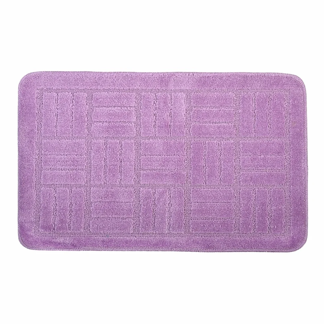 Kúpeľňové predložky set 2 kusov Tara fialové EMI