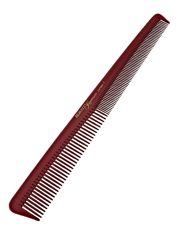 Sägemann Carbon C6 rezací hrebeň 6 červená