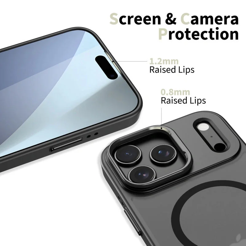 Tech-Protect MagStand MagSafe kryt na iPhone 17 Pro, čierny