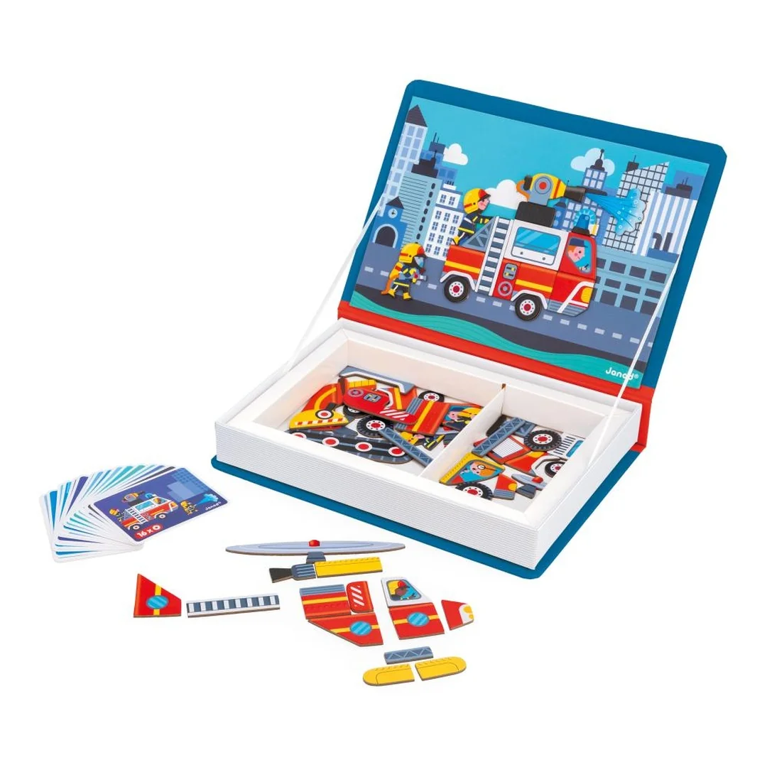 Janod Magnetibook Požiarnici