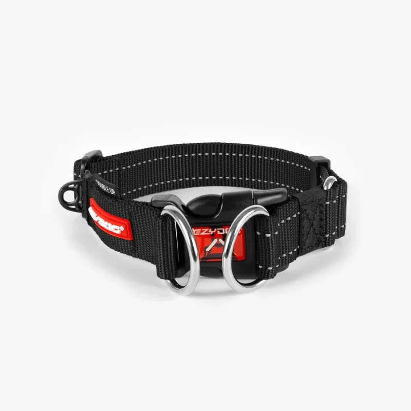 EZYDOG OBOJOK DOUBLE UP COLLAR - čierny S