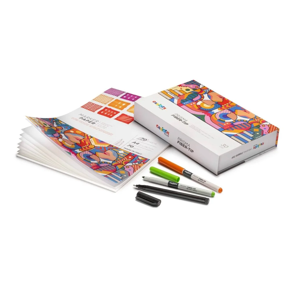 Carioca Plus Skicár na fixky A4 70 listov 70gr-CARIOCA