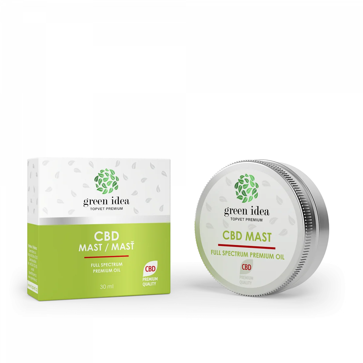 CBD masť 30 ml - Green idea