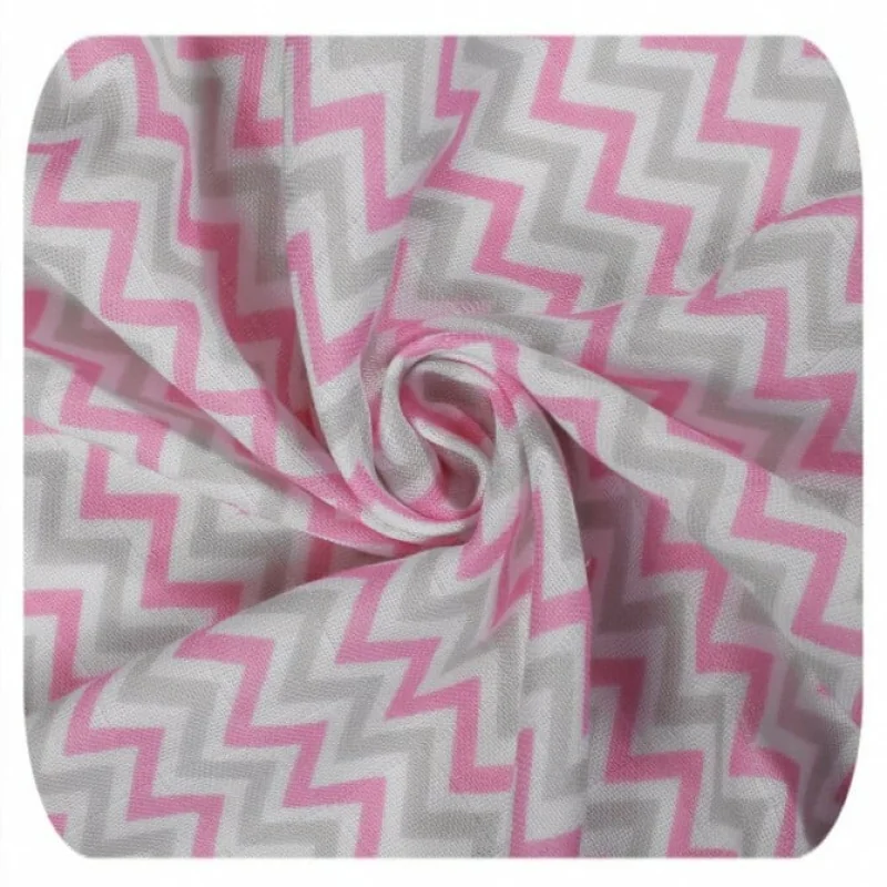 BMB Bambusová plienka Scandinavian Baby Pink, 70x70 MIX 3ks