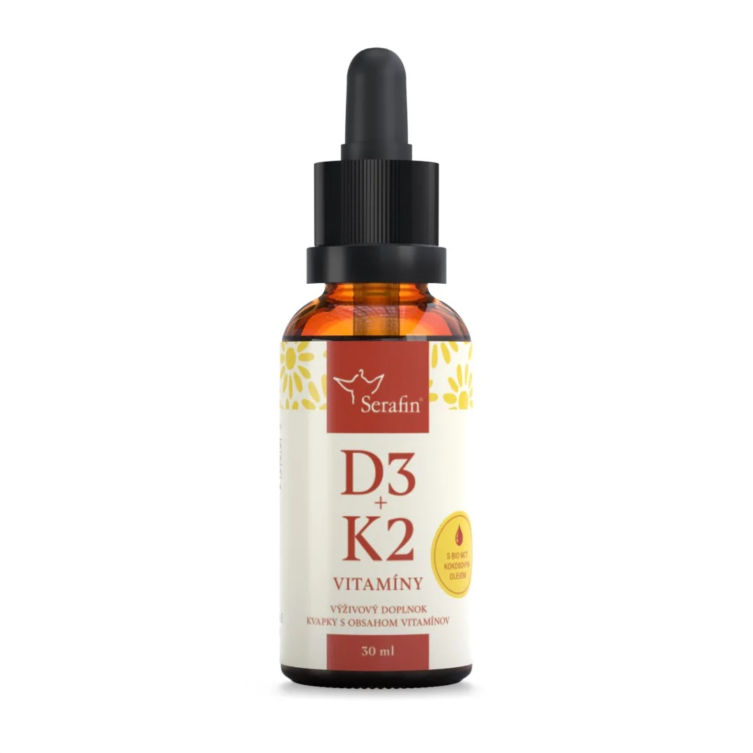 Serafin Vitamín D3 + K2 kvapky 30 ml