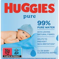 HUGGIES Pure Triplo  3x56 ks