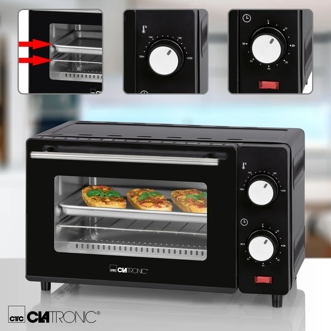 Clatronic MB 3746 multifunkčná mini rúra 8 l