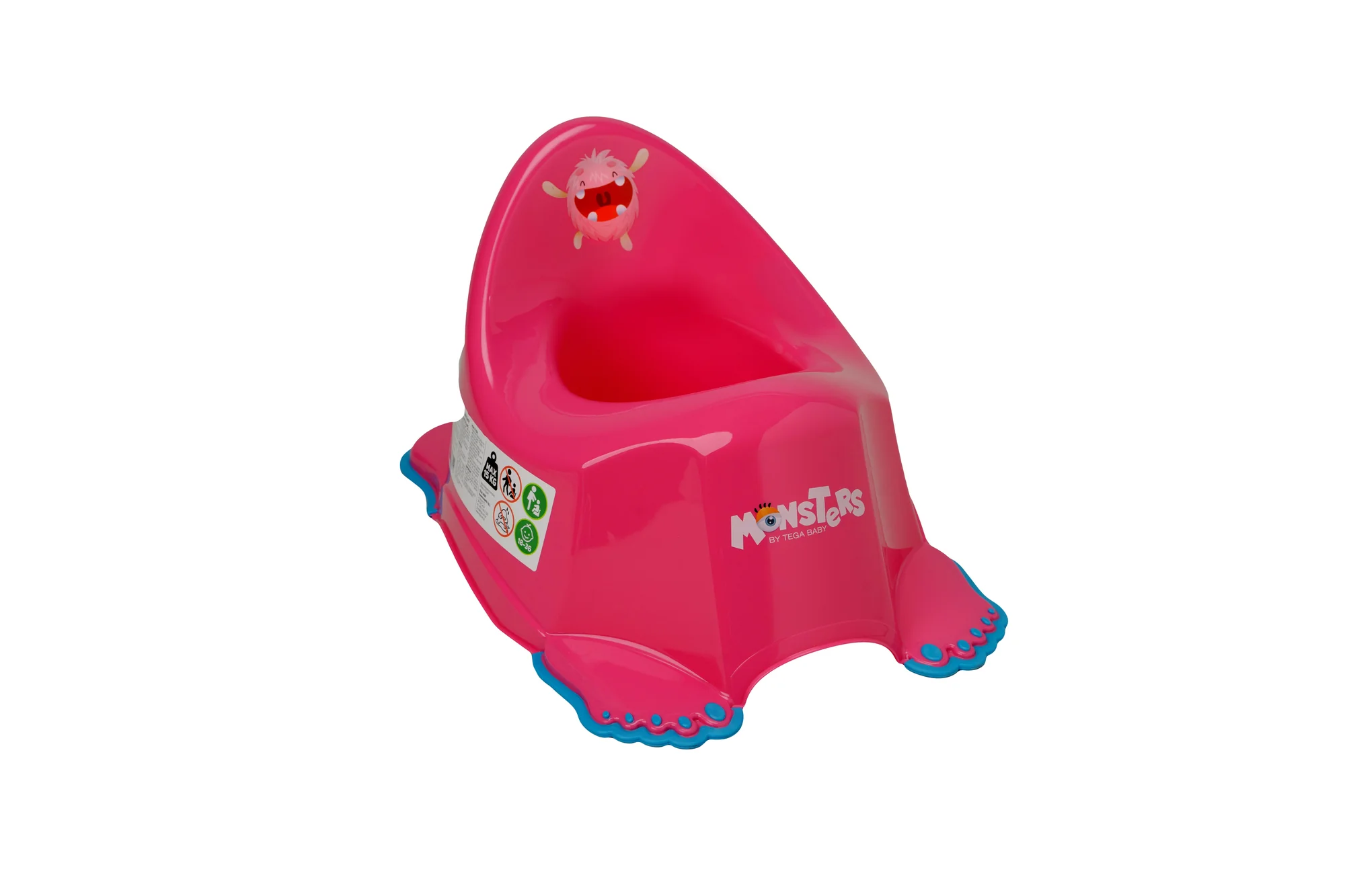 TEGA BABY Nočník Monsters ružový
