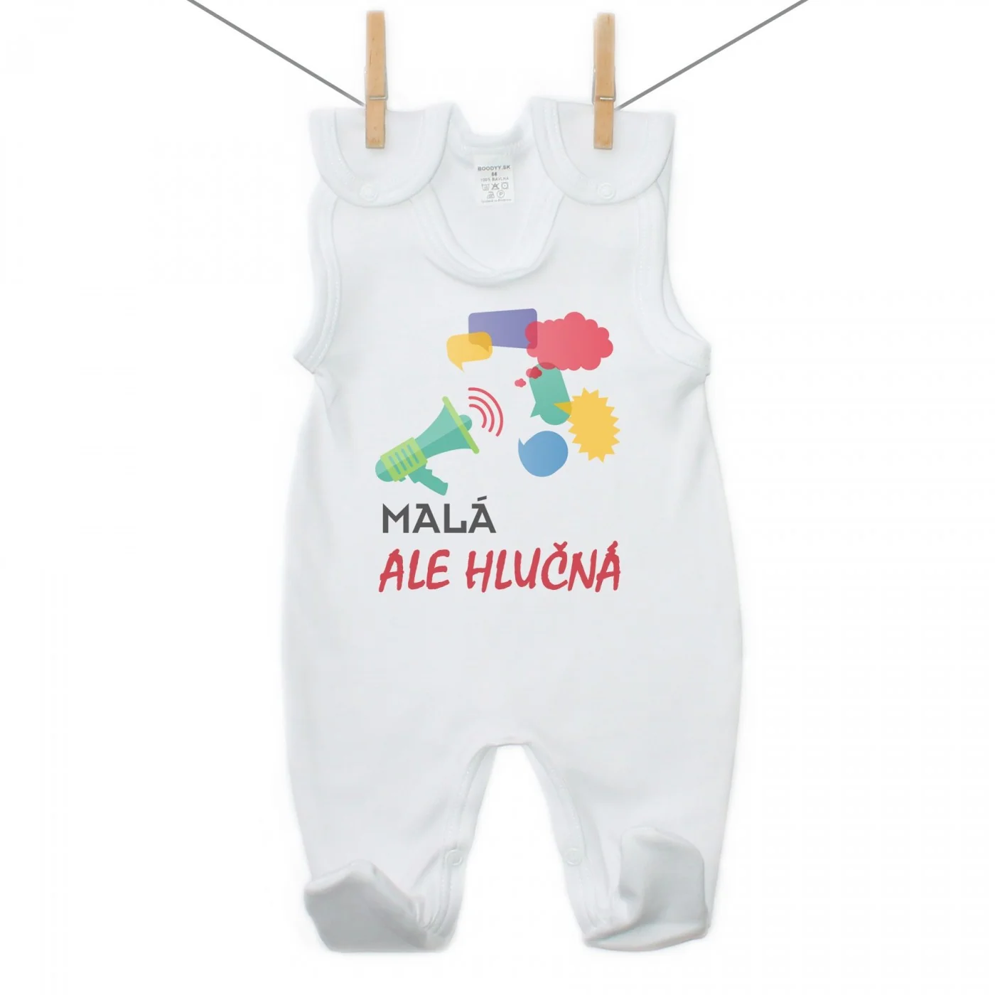 Boodyy Dupačky Malá ale hlučná Veľkosť: 74