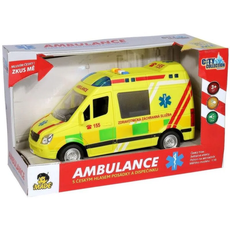 Ambulancia rozpráva, svetlo, zvuk , 203793
