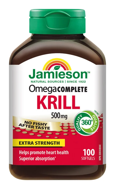 Jamieson Omega Krill Complete Super 500mg 100 cps