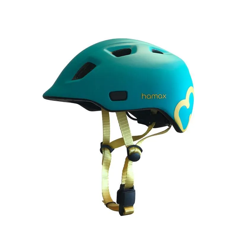 HAMAX Cyklohelma Thundercap Turquoise/Yellow 47-52