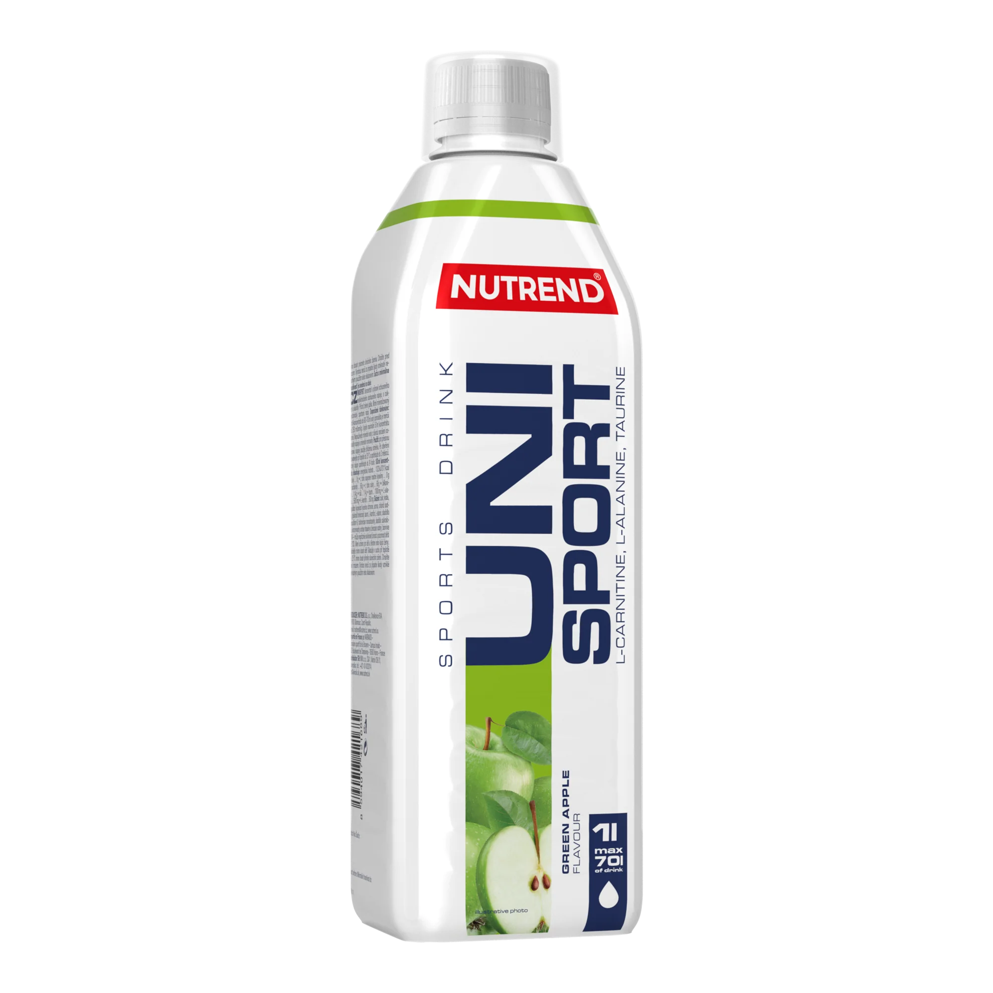 Nutrend UNISPORT, 1000 ml, zelené jablko