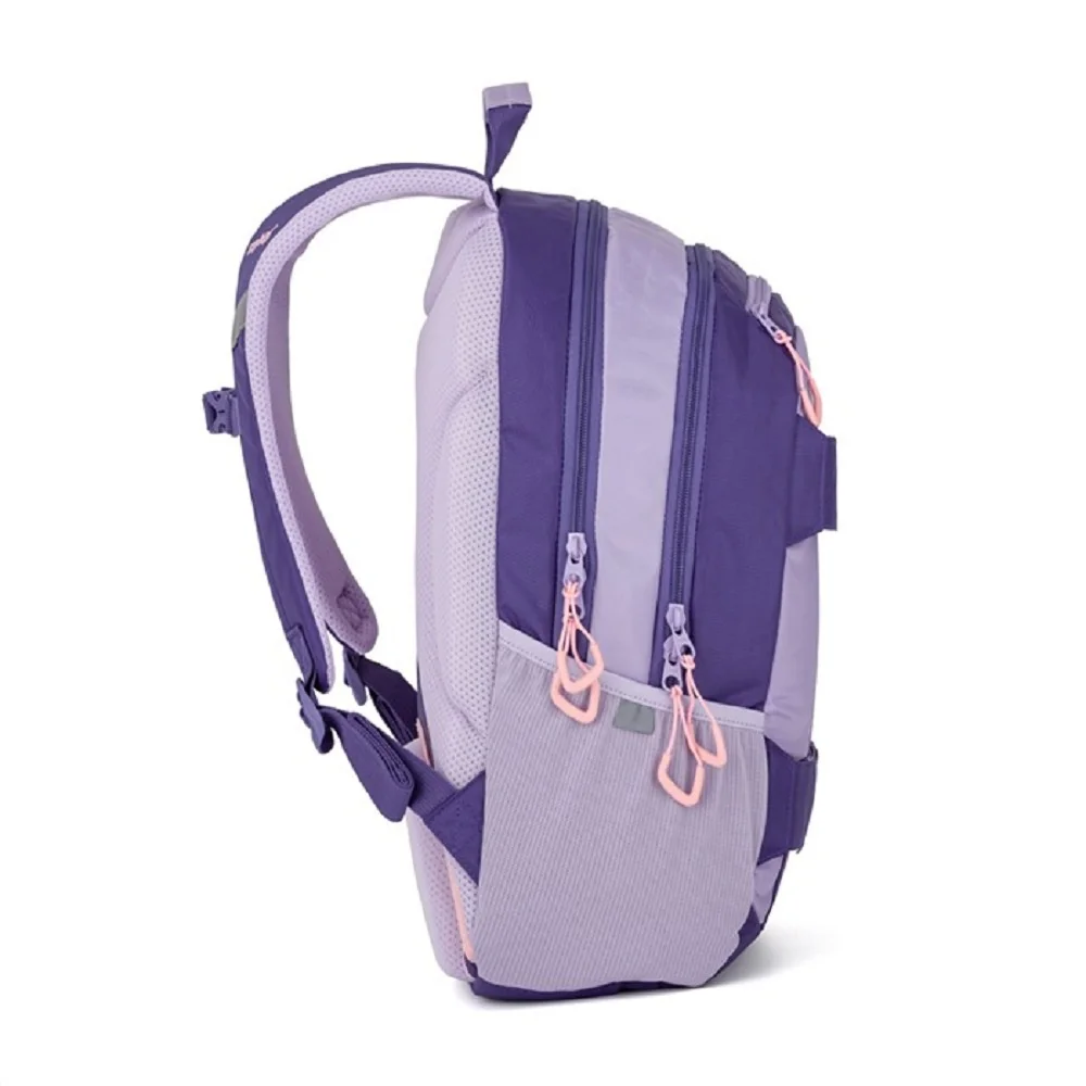 Študentský batoh OXY SPORT Half Violet s peračníkom Set 2 ks, fialový