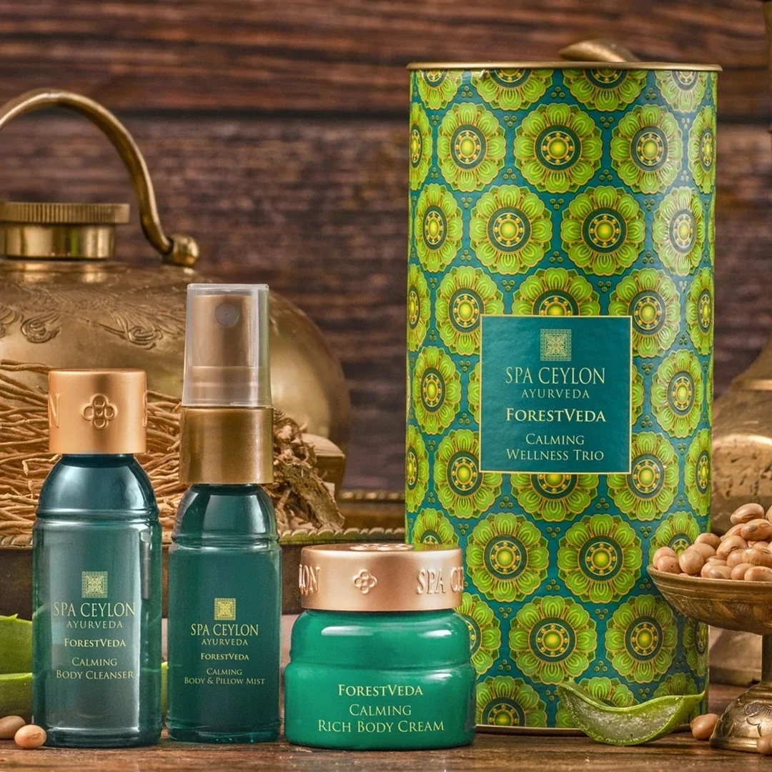 Upokojujúce wellness trio - Energia lesa - ForestVeda Sada produktov