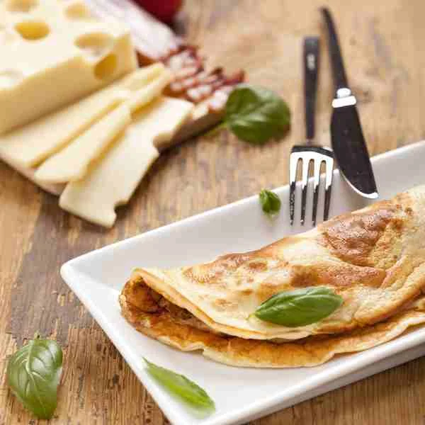 PROFIDIET OMELETA S PRÍCHUŤOU SLANINY A SYRA V PRÁŠKU 1×7 ks, proteínová omeleta