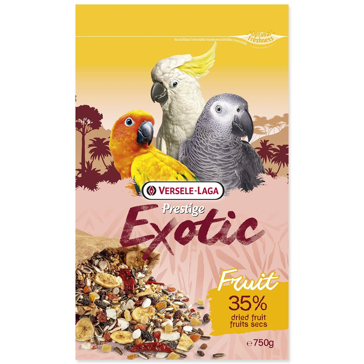 Prestige krmivo pre exotické papagáje 750 g 750 g