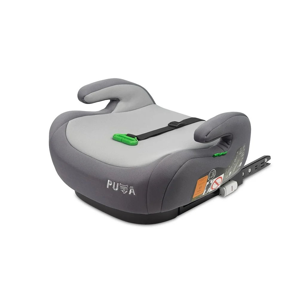 Podsedák do auta, isofix I-SIZE Puma - sivý