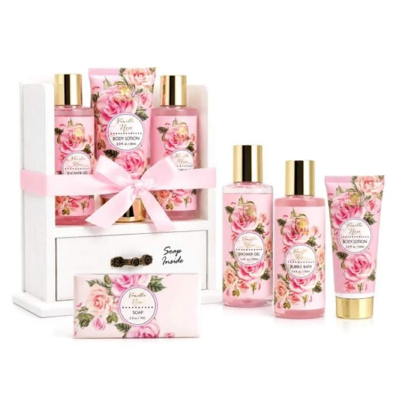 Darčeková kozmetická sada Vanilla Rose No. 03