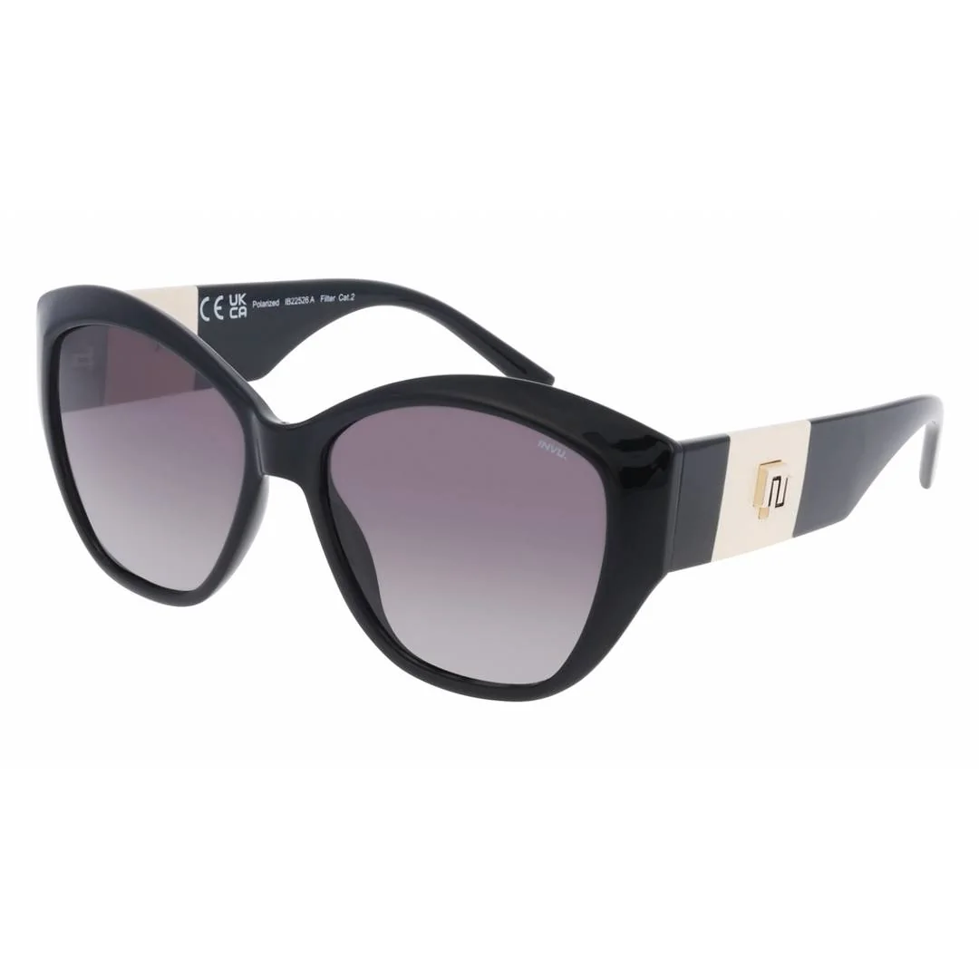 INVU IB22526A slnečné dámske okuliare black cream Dámske slnečné okuliare