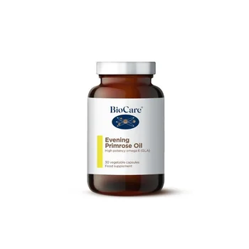 BioCare Evening Primrose Oil - Pupalkový olej - hormonálna rovnováha a zdravie pokožky, 30 kapsúl