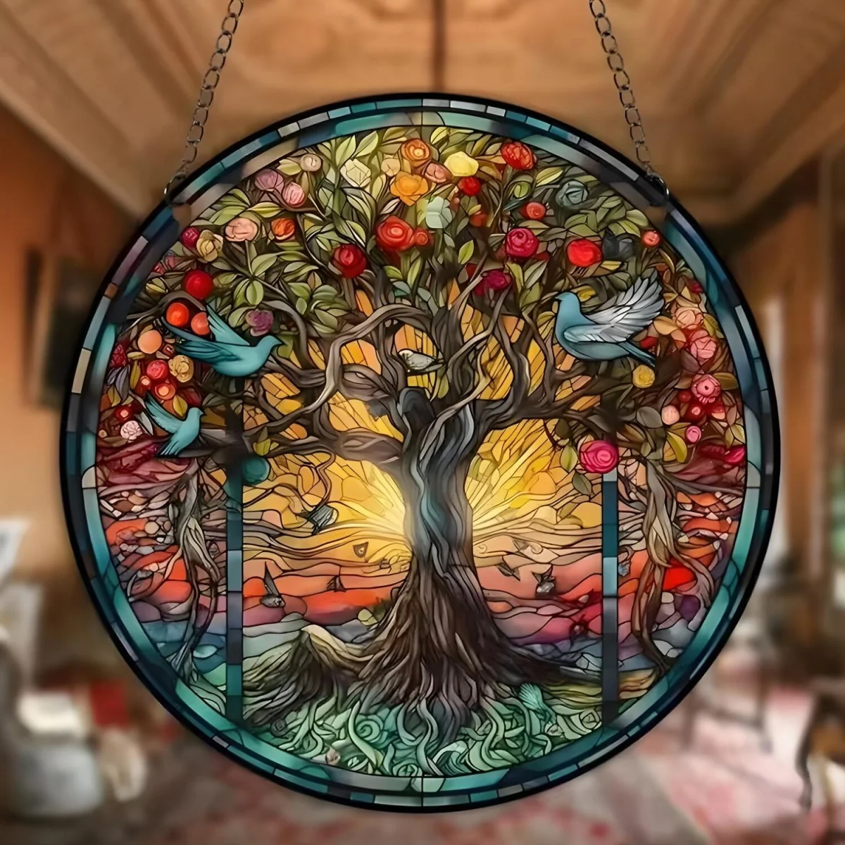 Krásny Lapač Slnka Strom života XL- 30cm x 30cm