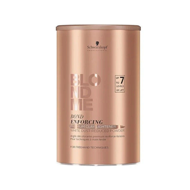 Schwarzkopf Professional Zosvetľujúci púder s obsahom ílu BLONDME Bond Enforcing 1×350 g, púder