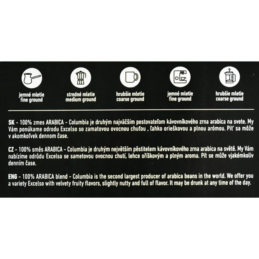Zrnková káva Veronia COLUMBIA - CV 1kg