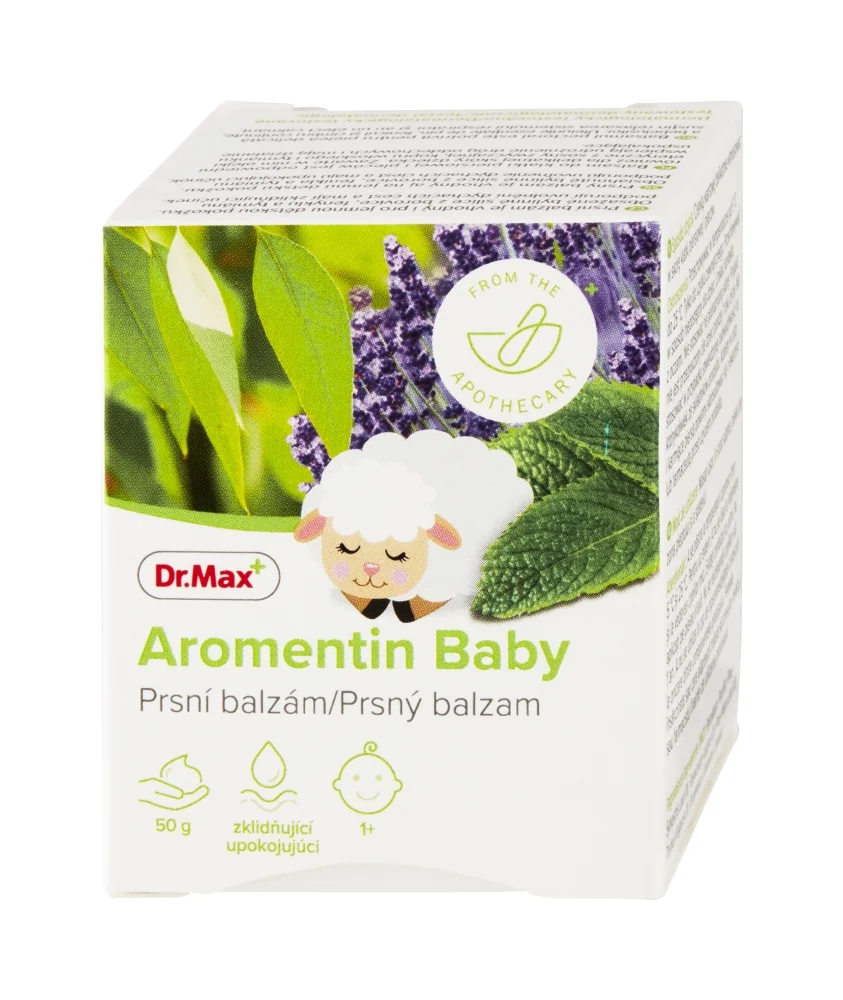 Dr.Max Aromentin Baby 1×50 g, prsný balzam