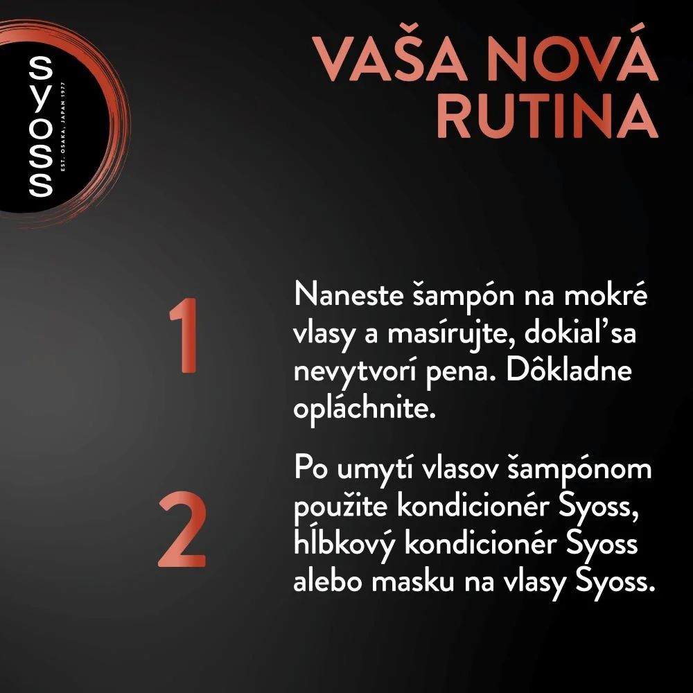 Syoss Men šampón Intense Power pre normálne vlasy 1×440 ml, šampón
