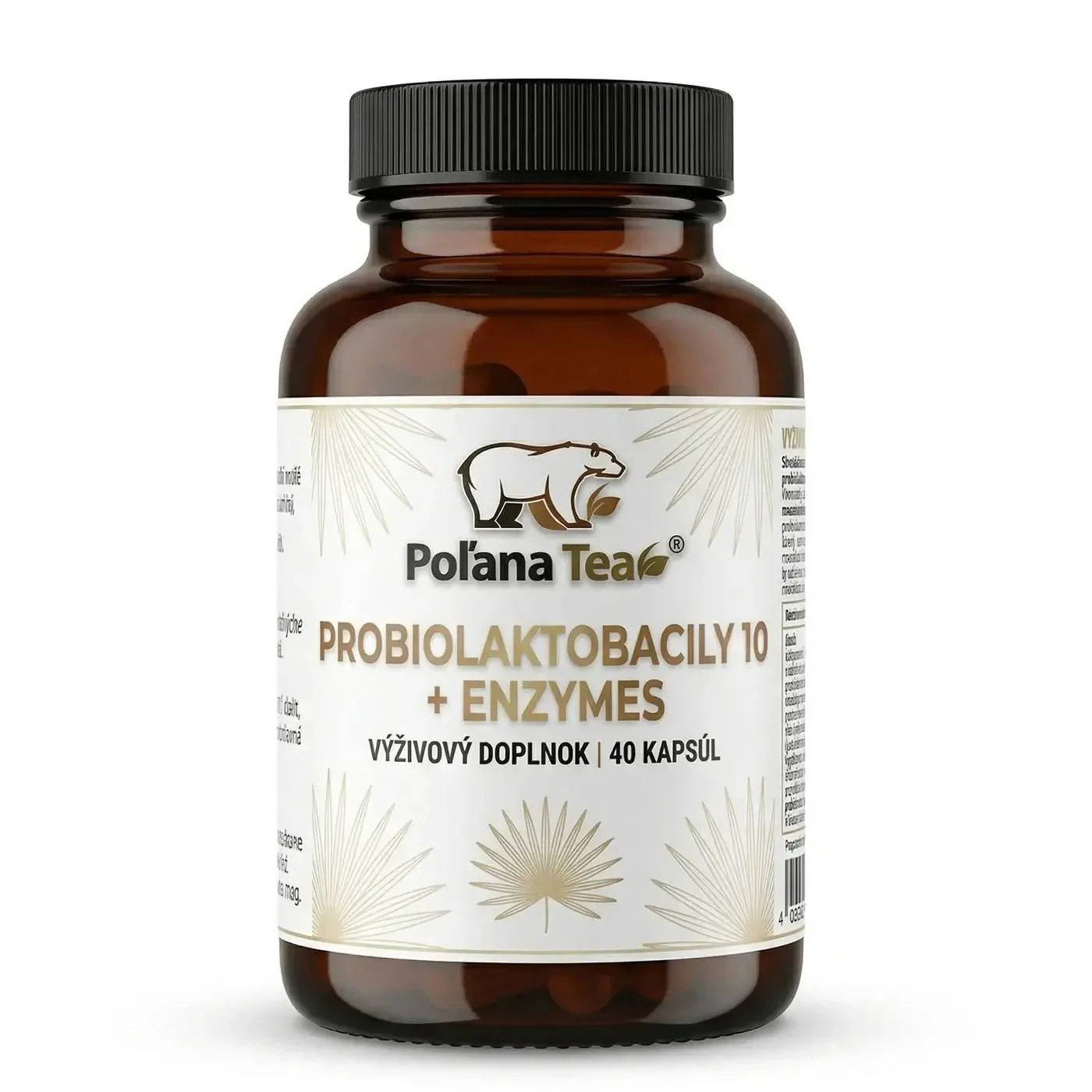 Poľanatea ProBioLaktobacily 10 + Enzýmy 40 kapsúl 1 x 40 kapsúl