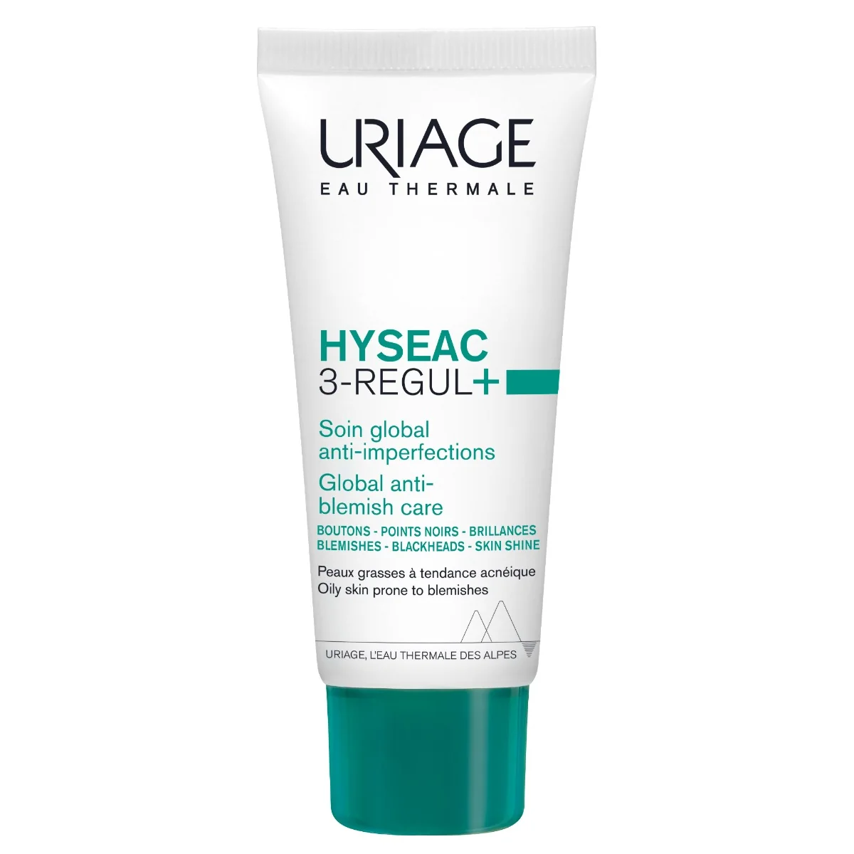 URIAGE HYSEAC 3-Regul+ 1×40 ml, denný krém pre pleť s nedokonalosťami