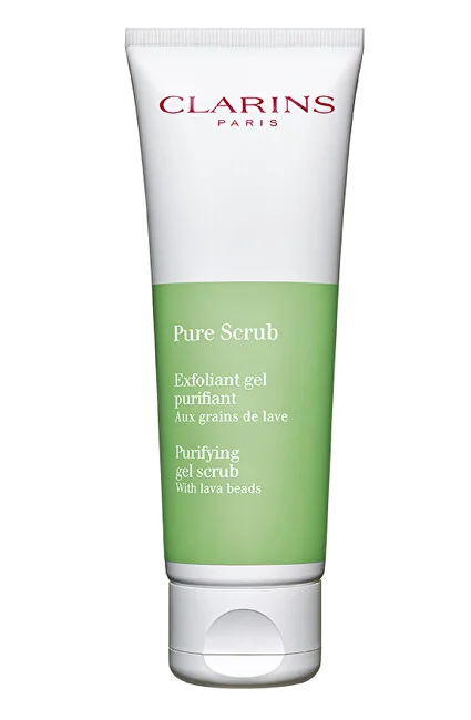Clarins Gélový pleťový peeling Pure Scrub 1×50 ml, pleťový peeling