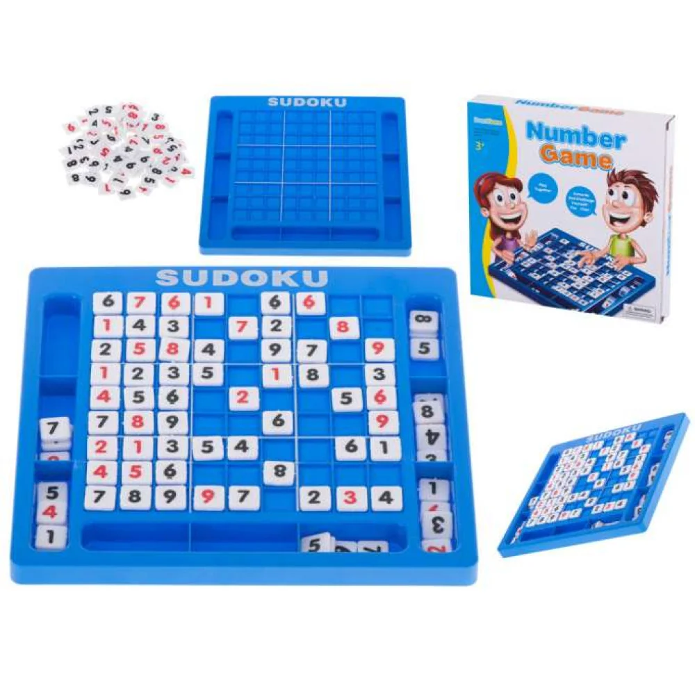 Logická hra hlavolamová Sudoku Číselná-MOVEO