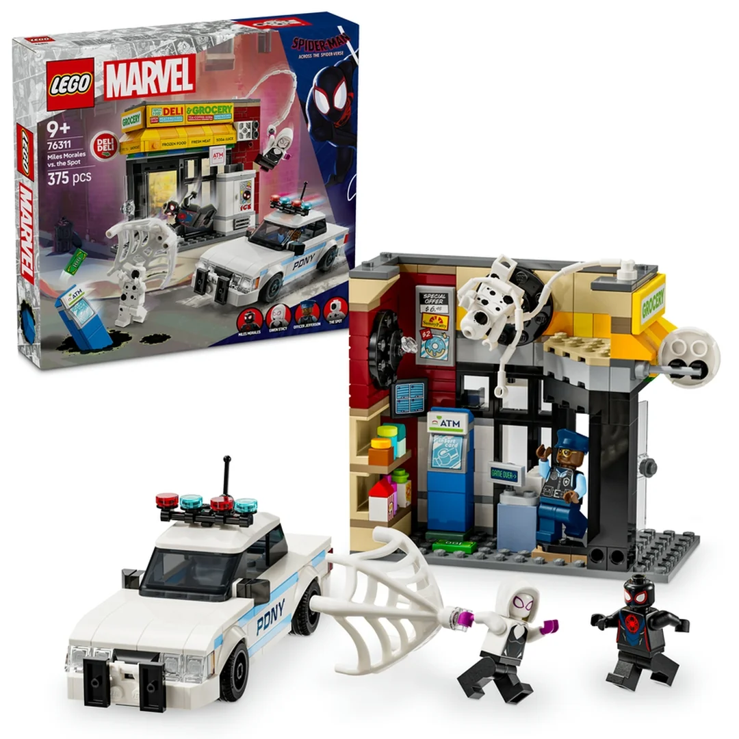 LEGO® Marvel 76311 Spider-Verse: Miles Morales vs. Škvrna