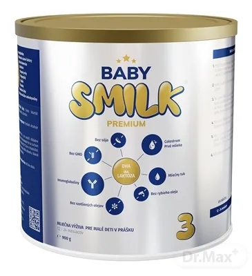 BABYSMILK PREMIUM 3 mliečna výživa pre malé deti v prášku, s Colostrom (12 - 24 mesiacov)